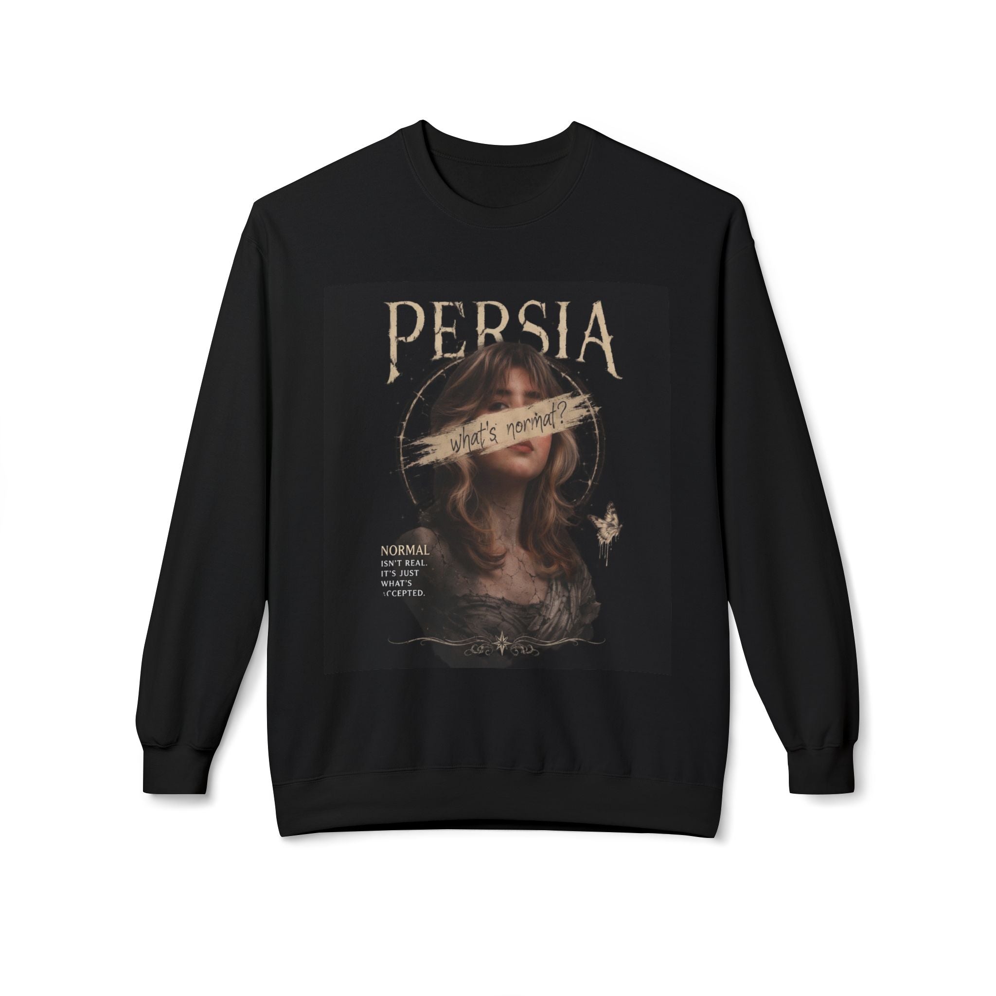 Persia Vintage Portrait Crewneck Sweatshirt